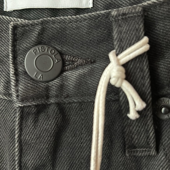 PISTOLA ALEXA HIGH RISE FLARE JEANS WITH SLIT - Picture 8 of 14